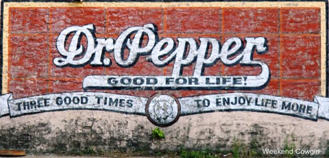 Antique Dr Pepper Signs